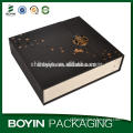 Top unique special paper spot UV brown cardboard food paper packaging gift box manufacturers